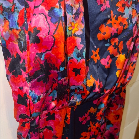 Evan Picone Vibrant Floral Sheath Dress Size 4 - Picture 6 of 6